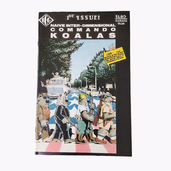 ICG Comics | Other | Icg Comics Naive Interdimensional Commando Koalas ...